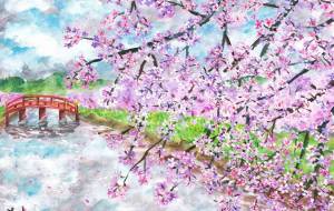 花曇りの中で - 工房はんど Yuki