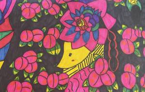 桃畑の花の妖精 - 上田麻莉