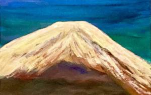 輝く富士山 - うちうみ なおこ