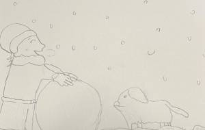 雪遊び - 星のピアノ