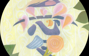 「愛」タイポグラフィ - ayumi