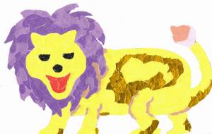 笑顔のライオン - もぐちゃん