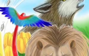 私の宝物 『全ての生き物』 - 【イベント】リコモス✕障がい者アート協会 第1回障がい者アートチャレンジ