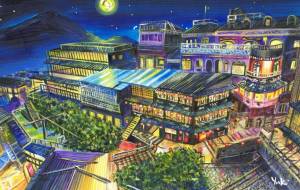 煌めく九ふん - 工房はんど Yuki