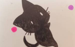 よじ登り黒猫 - ぺりどっとらいと