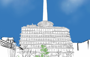 京都タワー アルバかちゃんの出発 - かずもがな