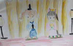 猫と犬のひな祭り - にゃんこそばこ