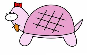 女の子ガメ - はっぱふみふみ