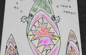 ウツボとワニ - cocoa remon