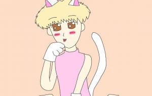 猫の日 薫(かおる) グラビア風 撮影中 - Aria(アリア)