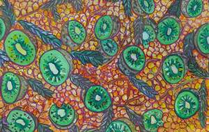 キウイフルーツとミモザ - satti