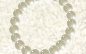 ボアの上に置いた水晶 - 桜雪