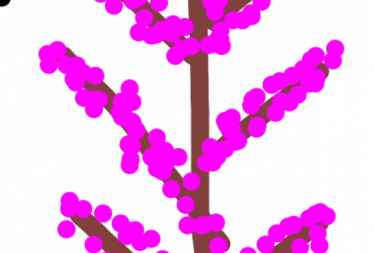 桜咲く