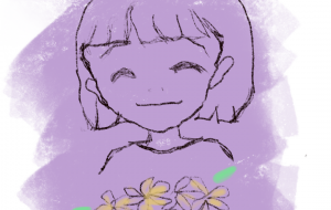 花束の女の子 - nao.k