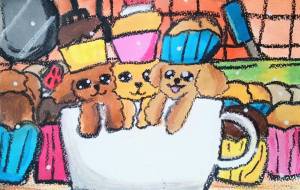 カップケーキプードル - ましゅまろまかろん