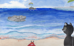 黒猫 チロちゃんの旅 はじめまして - 柴田 和子