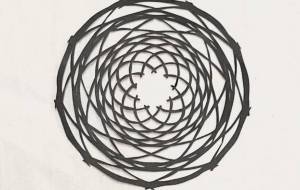 切り絵・星の輪 - 坂下 凌