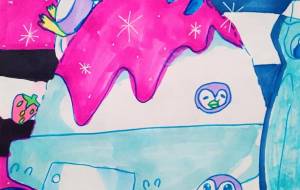 ペンギン達とかき氷パラダイス - ましゅまろまかろん