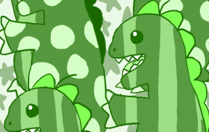 恐竜ちゃん - ましゅまろまかろん