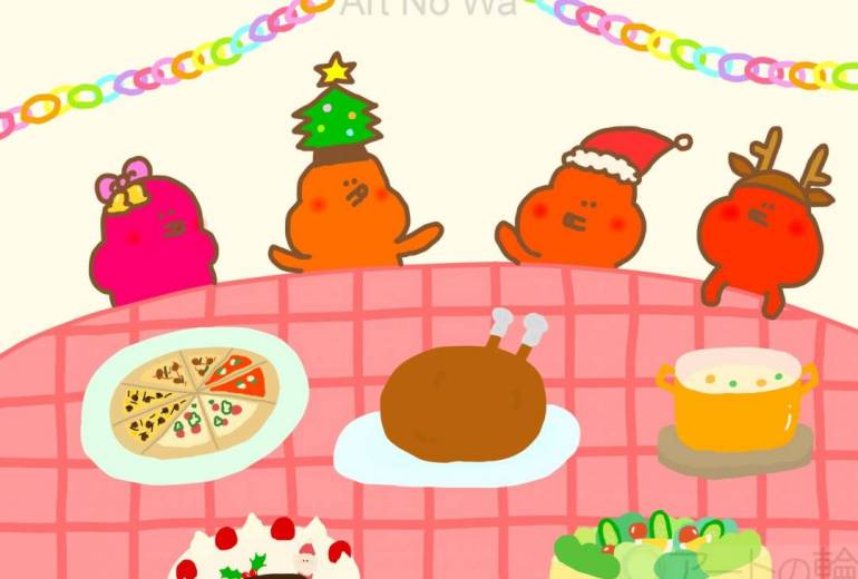たこさんたちのメリークリスマス