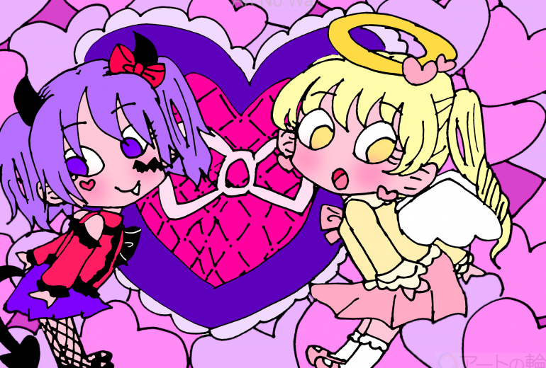 天使と悪魔なガール