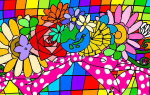 地球の平和を結ぶ満開の花 - ましゅまろまかろん