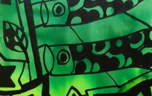 緑の風に揺らぐ鯉のぼり - ましゅまろまかろん