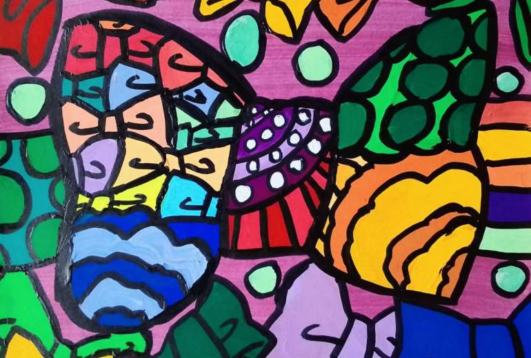 わいわいカラフルリボン