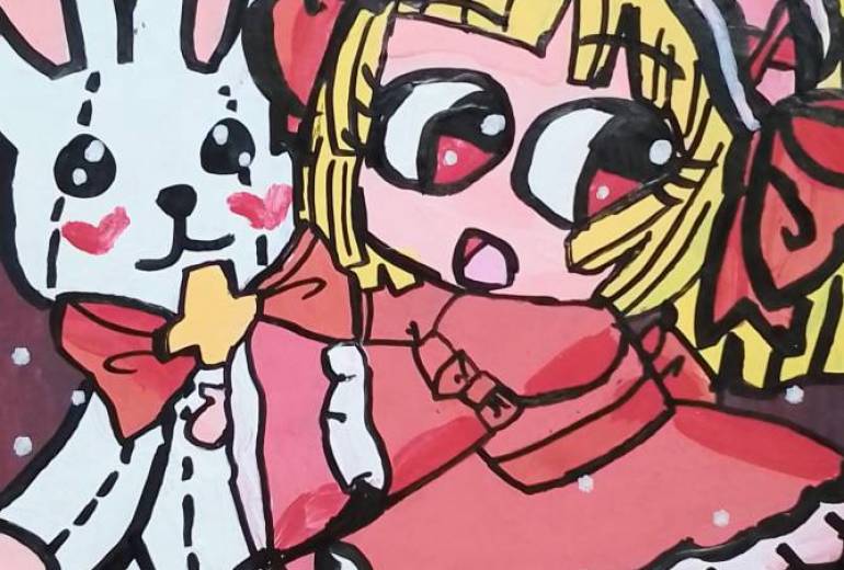 ぬいぐるみと一緒