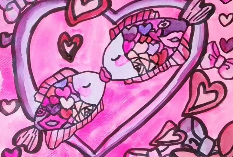 ラブラブなキス