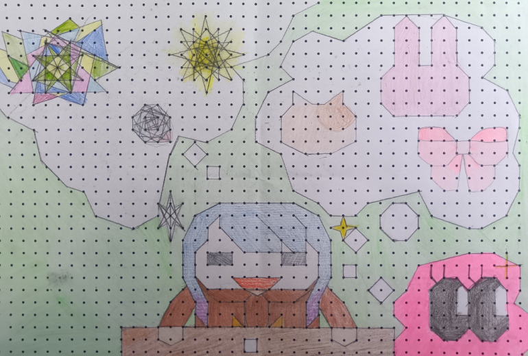 幾何学的フリー過ぎる想像