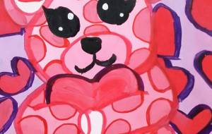 ハートを抱きしめるくま - ましゅまろまかろん