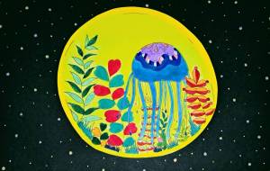 月の空間 - 藍撫 