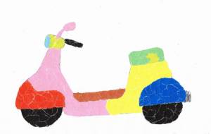 スクーター - もぐちゃん