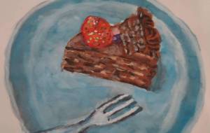 ガナッシュケーキ - まかろんちゃん