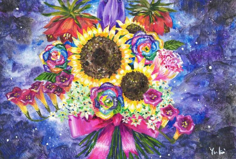 「無限の可能性」の花束を