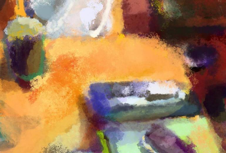 テーブル上の晩餐会