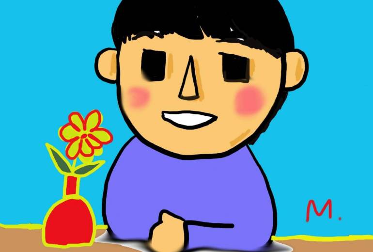 初恋に 胸ドキドキ