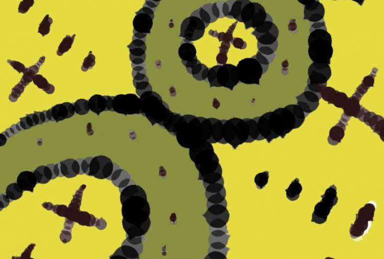 キウイのプール