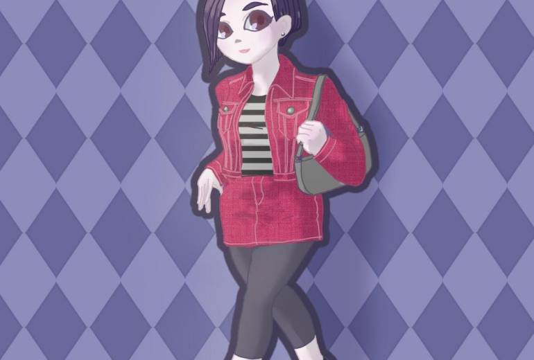 ファッションイラスト１７