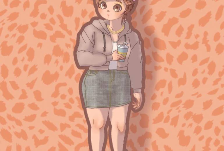 ファッションイラスト２５