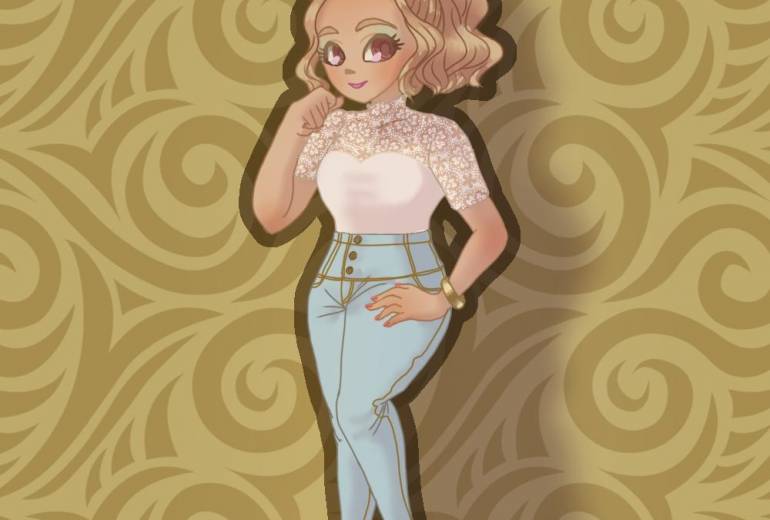 ファッションイラスト３４