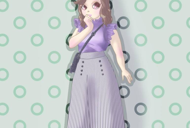 ファッションイラスト３７