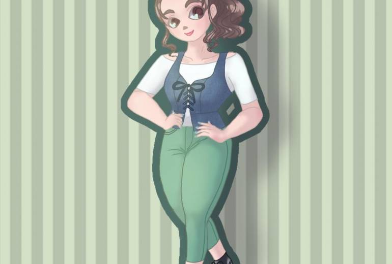 ファッションイラスト３９