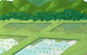 田んぼ - 風乃ねずみ 