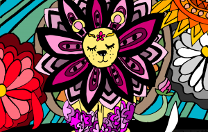 植物ライオン - ましゅまろまかろん