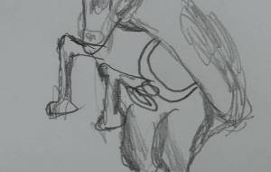 いななき - ネットスクウェアNET年賀状 ✕ 障がい者アート協会【2026年午年年賀状】 NS2026 