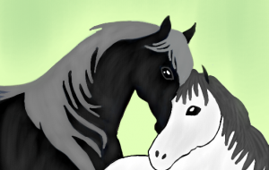 2026年　年賀状 - ネットスクウェアNET年賀状 ✕ 障がい者アート協会【2026年午年年賀状】 NS2026 