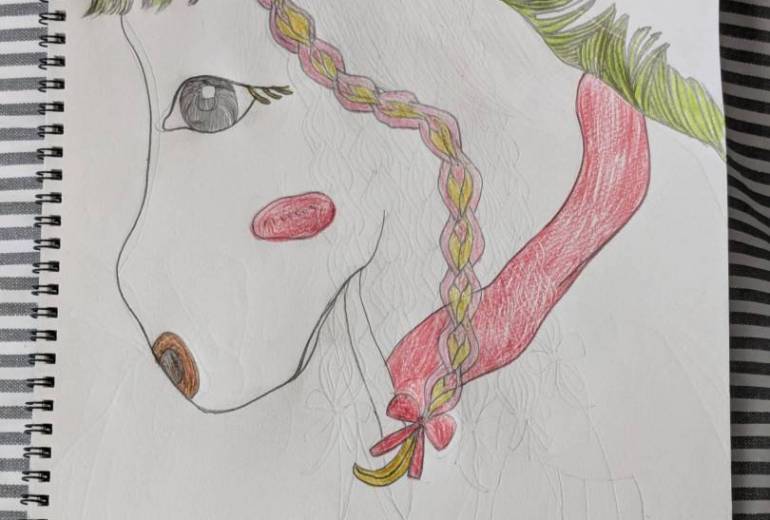 ファンキーなお馬さん