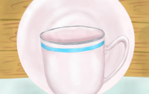 棚の上のティーカップ - うお丸 